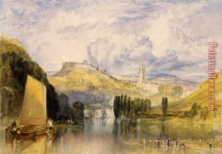 Joseph Mallord William Turner Totnes, in The River Dart